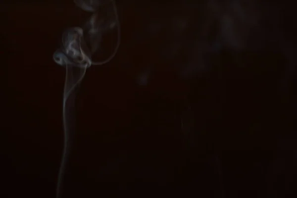 Rook Zwarte Achtergrond Bewegingsonscherpte Smoke Layer Voor Ontwerp — Stockfoto