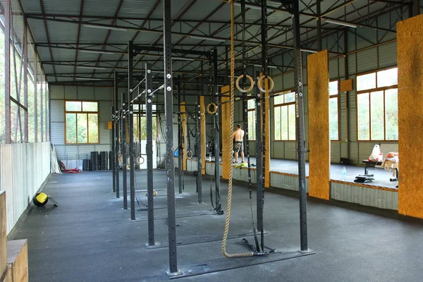 Quimal Altai Rússia Setembro 2020 Treino Fitnes Grupo Pessoas Treina — Fotografia de Stock