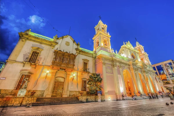 Catedral Basílica Santuário Senhor Virgem Milagre Salta Argentina — Fotografia de Stock