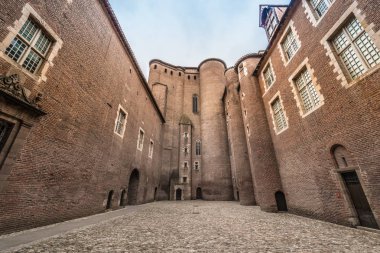 Palais de la Berbie in Albi, Tarn region, Midi Pyrenees, France
