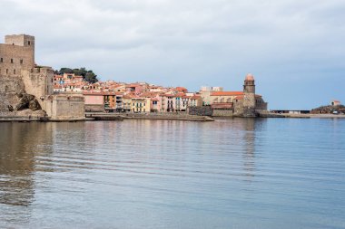 Ansa de la Baleta in Collioure, Languedoc-Roussillon-Midi-Pyrenees, Fransa