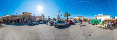 Tozeur, Tn - 18 Mart 2017: Medine çeyrek Tozeur, Tunus