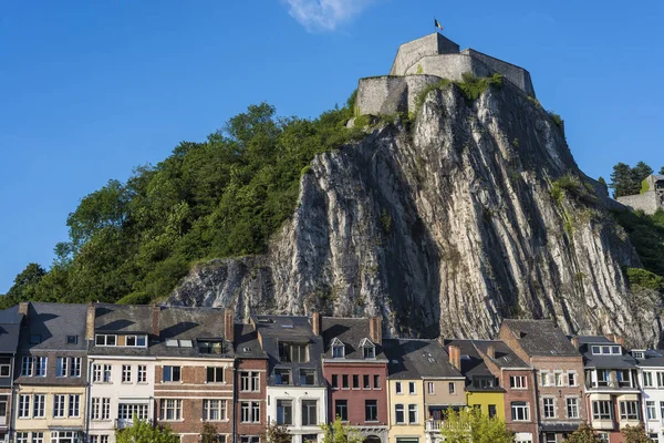 Stärkt Citadell Byggdes Första Gången Talet För Att Kontrollera Meuse — Stockfoto