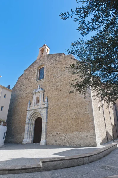Saint Pierre kilise cephe Ceret, Güney Fransa'da bulunan