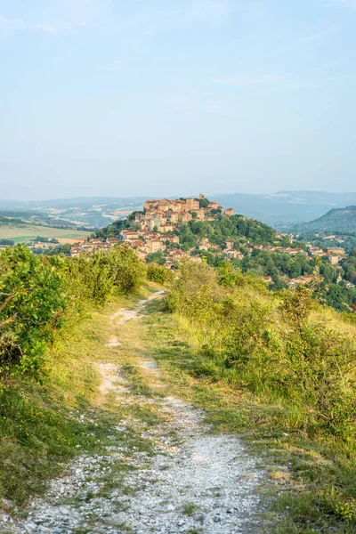 Cordes Sur Ciel Ein Dorf Der Nähe Von Albi Tarn — Stockfoto