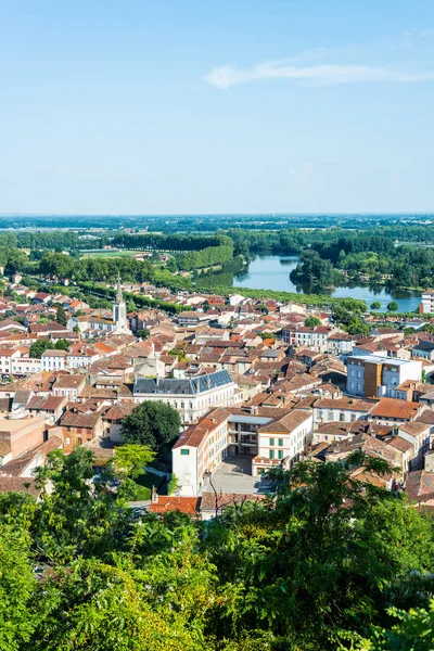 Moissac Visto Desde Punto Vista Lady Calvary Moissac Castelsarrasin Tarn — Foto de Stock