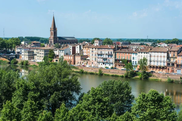 Iglesia Saint Orens Montauban Tarn Garonne Mediodia Pirineos Francia — Foto de Stock