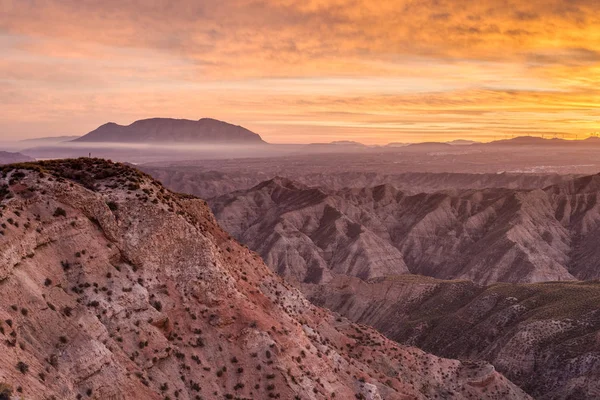 Hoya Guadix Nord Ovest Della Città Granada Andalusia Spagna — Foto Stock