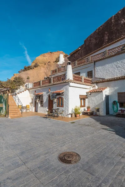 Granada Espagne Décembre 2015 Hébergement Touristique Grottes Cuevas Blancas Los — Photo