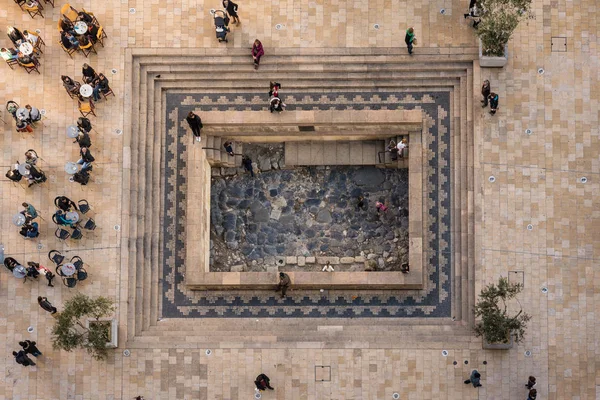 Narbonne France Février 2016 Hotel Ville Square Donjon Gilles Aycelin — Photo