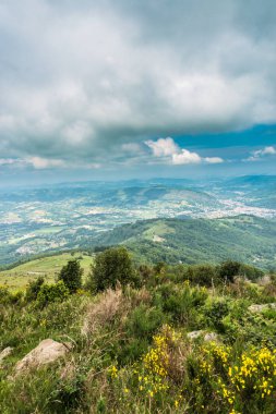 Ariege, Midi Pyrenees, Fransa 'da Foix çevresi.