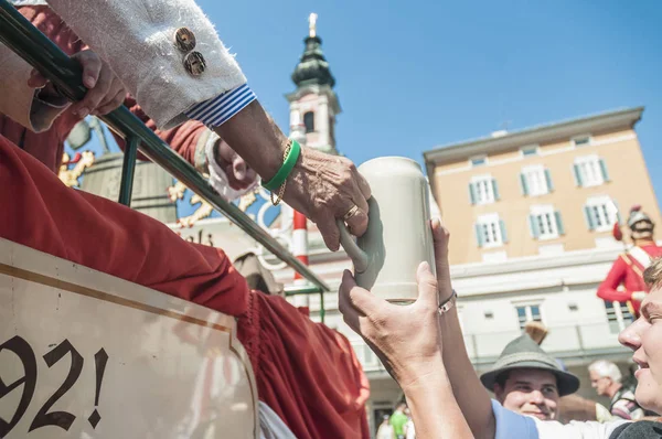 Salzburg Austria Mayo Celebración Del Desfile Salzburger Dult Festzug Mayo — Foto de Stock