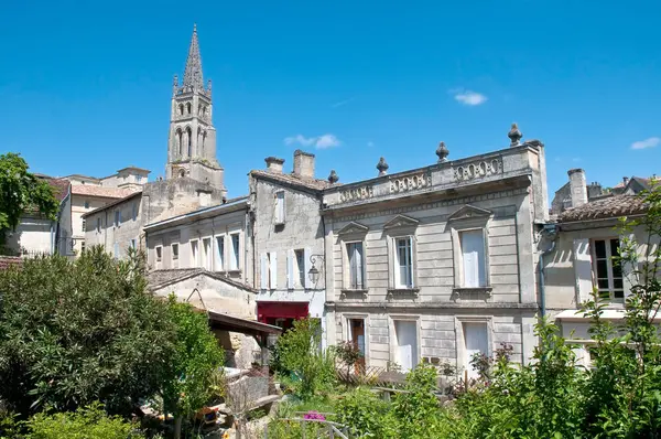 Saint Emillion Unesco Tarafından Dünya Mirası Olarak Tanındı Fransa Nın — Stok fotoğraf