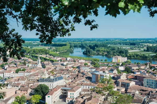 Moissac Vista Dal Punto Vista Della Signora Del Calvario Moissac — Foto Stock