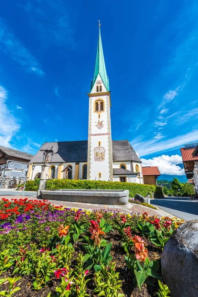 Mutters Village Près Innsbruck Dans Ouest Autriche — Photo