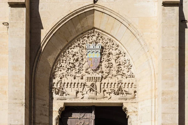 Palatset Ärkebiskoparna Narbonne Languedoc Roussillon Midi Pyrénées Frankrike — Stockfoto