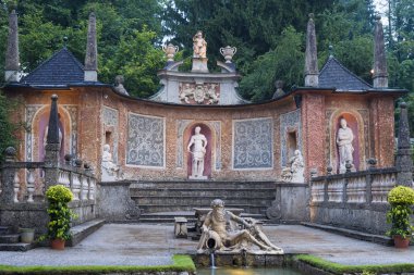 Hellbrunn Palace, Salzburg, Avusturya yanında.