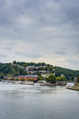 Nehir Meuse aracılığıyla Namur, Belçika