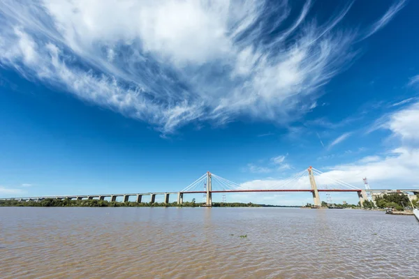 Zarate brazo largo Köprüsü, entre rios, Arjantin — Stok fotoğraf