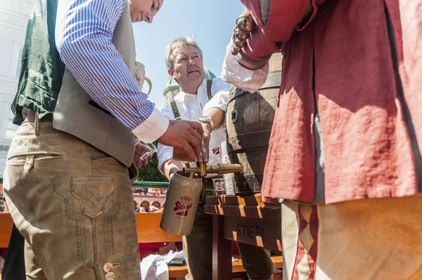 Salzburger dult festzug na salzburg, Rakousko — Stock fotografie