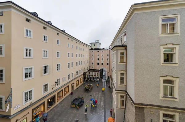 Salzburg, Avusturya 'daki Hagenauer Meydanı — Stok fotoğraf