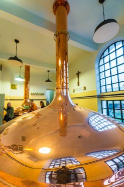 Salzburg, Avusturya 'da Augustinerbier.