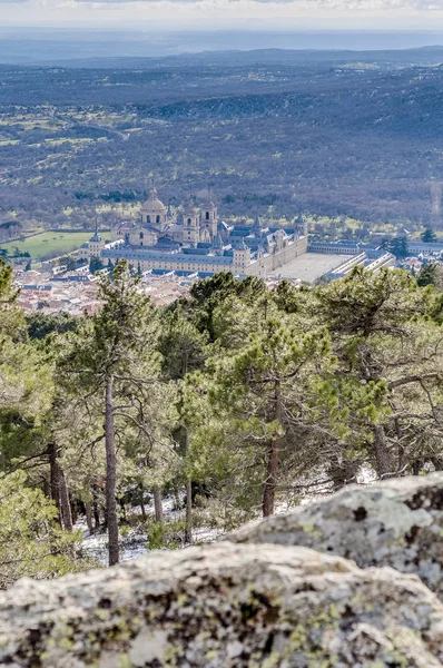 Klostret El Escorial nära Madrid, Spanien. — Stockfoto