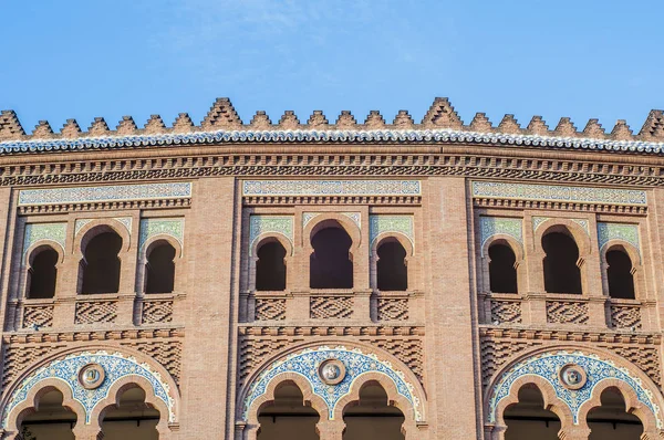 Las Ventas Bullring w Madrycie, Hiszpania. — Zdjęcie stockowe