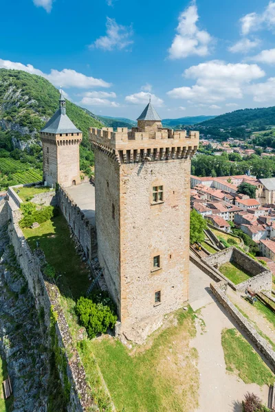 Chateau de Foix castle , France — Stock Photo, Image