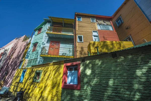 Улица Каминито в Буэнос-Айресе, Аргентина . — стоковое фото