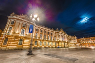 Fransa, Toulouse 'da Capitole Meydanı.