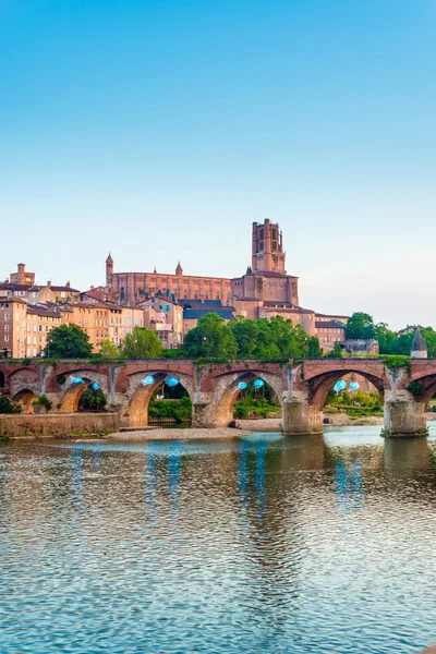 22nd of August 1944 Bridge in Albi, France — Stock Photo, Image