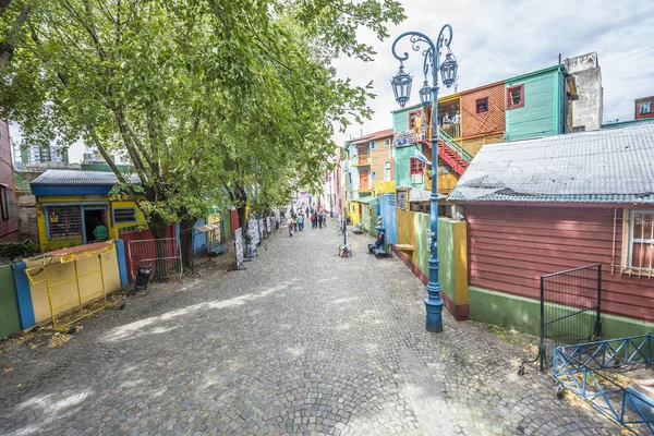 Caminito w buenos aires, Argentyna. — Zdjęcie stockowe