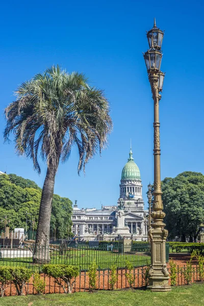 Plaza del Congreso en Buenos Aires, Argentina — Foto de Stock