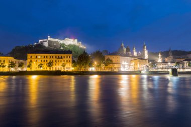 salzburg, Avusturya ile yoluna partnerliğindeki Nehri