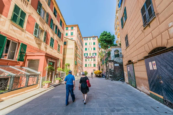Camogli in Cinque Terre, Liguria, Italia . —  Fotos de Stock