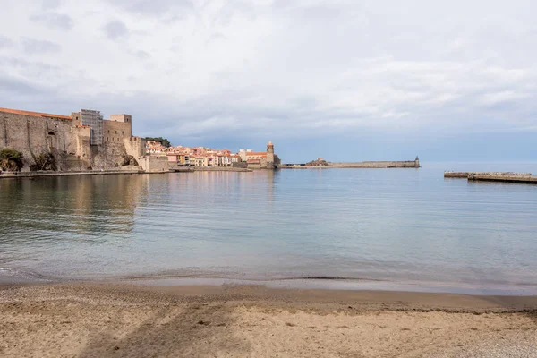 Ansa de la baleta in collioure, Frankreich — Stockfoto