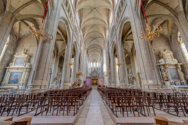 Sainte Marie Church in Gers, Southern France. — Stock Photo, Image