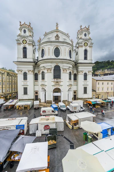 Salzburg, Avusturya Üniversitesi Kilisesi (Kollegienkirche) — Stok fotoğraf