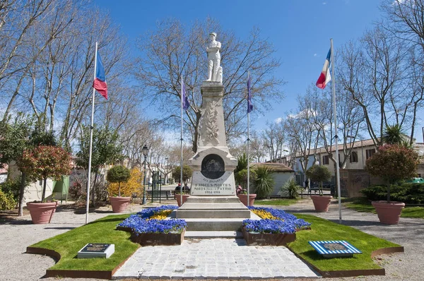 Mémorial des enfants morts à Aigues Mortes, France — Photo
