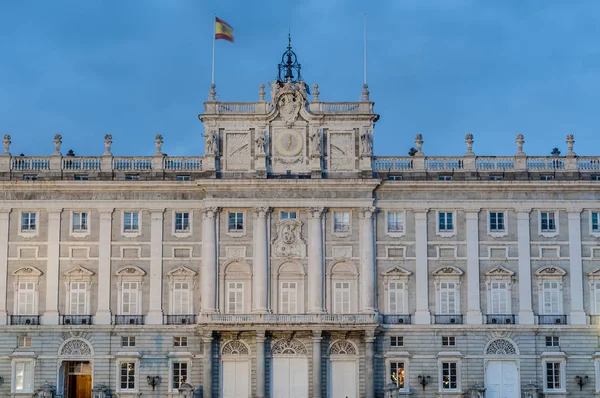 Madrid Kraliyet Sarayı, İspanya. — Stok fotoğraf