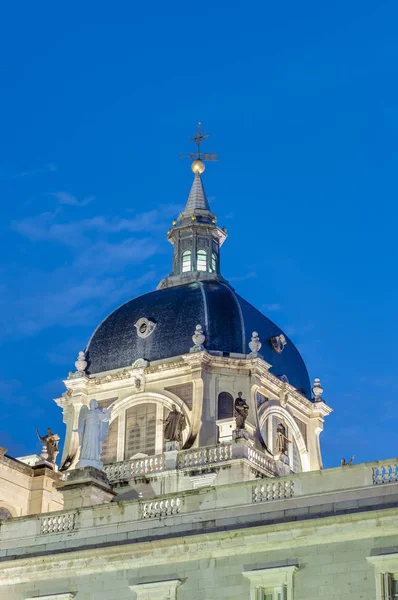 Almudena cathedral in Madrid, Spain. — Stock Photo, Image