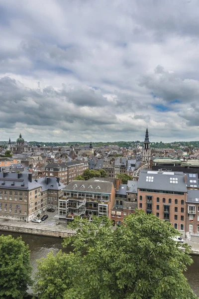 Namur skyline, Valónia, Bélgica . — Fotografia de Stock