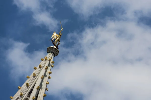 Ayuntamiento de Bruselas, Bélgica . — Foto de Stock