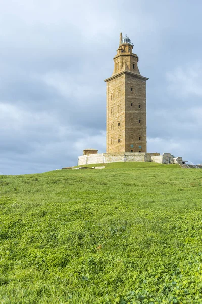 Torre de Hércules en A Coruna, Galicia, España . —  Fotos de Stock