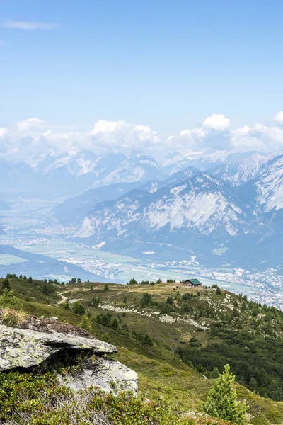 Patscherkofel topp nära innsbruck, Tyrolen, Österrike. — Stockfoto