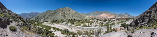 Hill, sedm barev v jujuy, argentina. — Stock fotografie