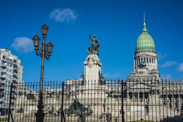 Buenos Aires, Arjantin için Kongre Plaza — Stok fotoğraf