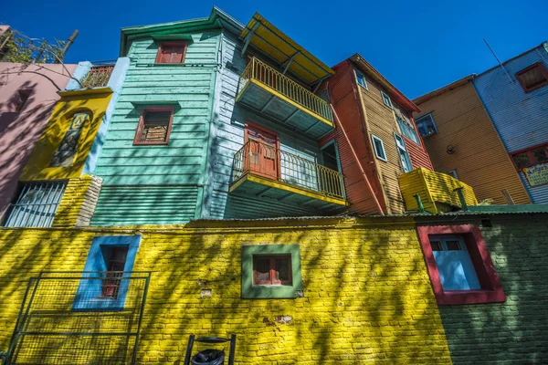 Rua Caminito em Buenos Aires, Argentina . — Fotografia de Stock