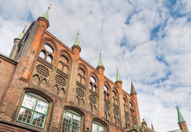 Lubeck Belediye Binası, Almanya.